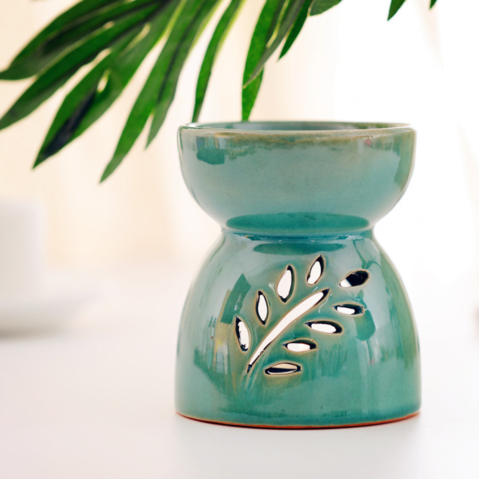Essential Oil Burner Ceramic T - Home Fragrance Oil Burner 评论和价格