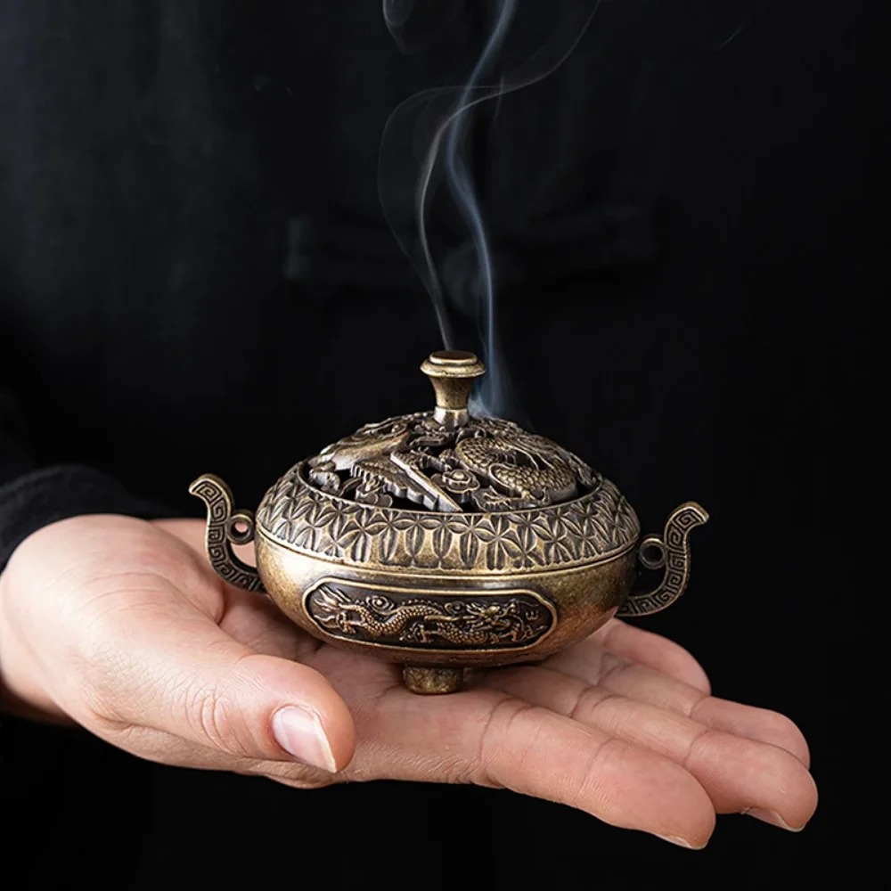 Copper Incense Burner, Chinese - Home Fragrance Device 评论和价格