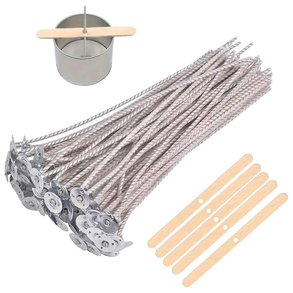 55pcs Flower Candle Wick Wood - Wooden Wick Candle 评论和价格