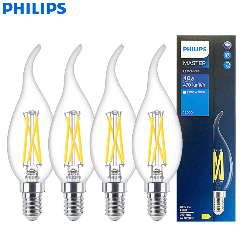 Philips Master LED Candle E14 - Philips Bulb Led Classic 评论和价格