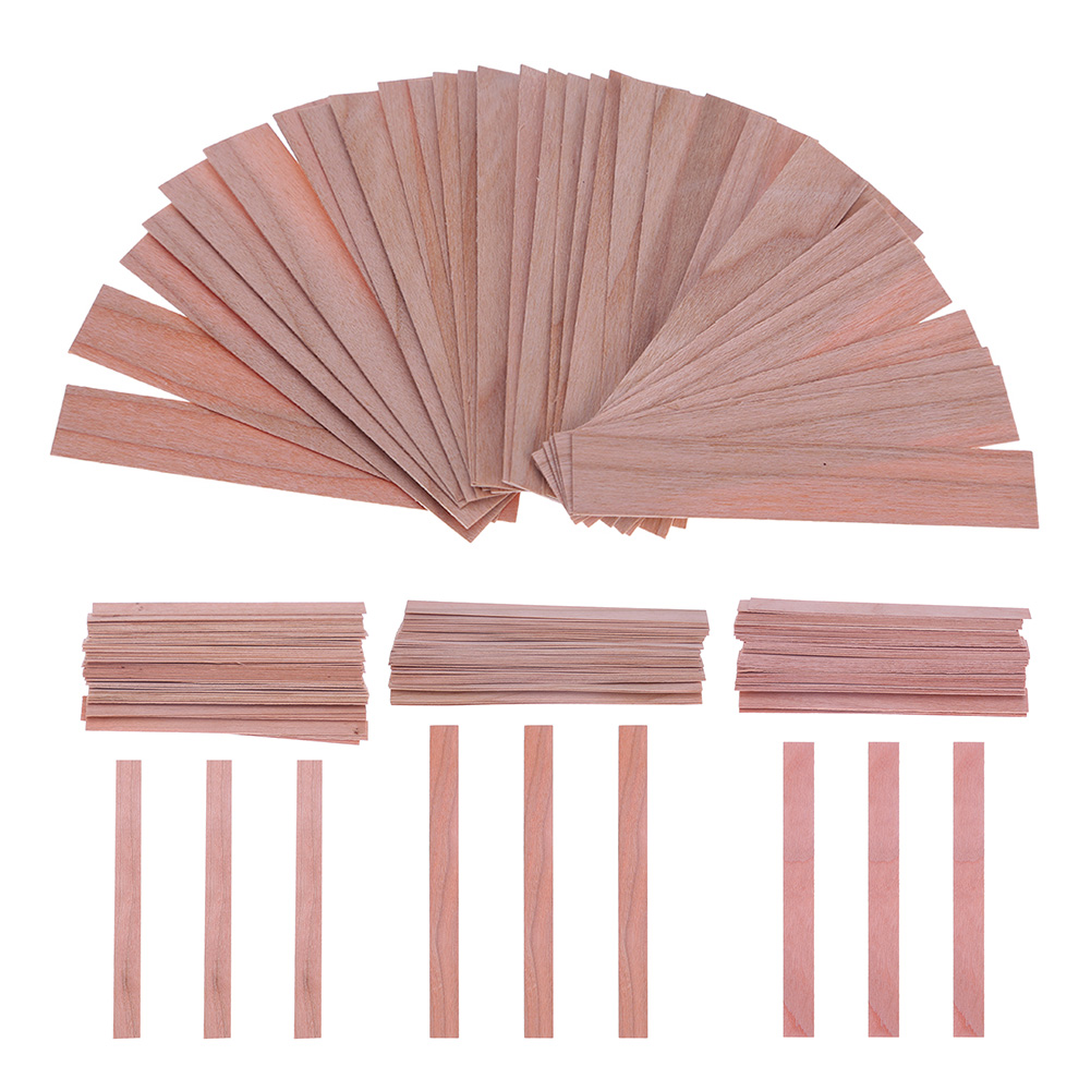 50pcs Wood Wicks for Candles S - Wooden Wick Candle 评论和价格