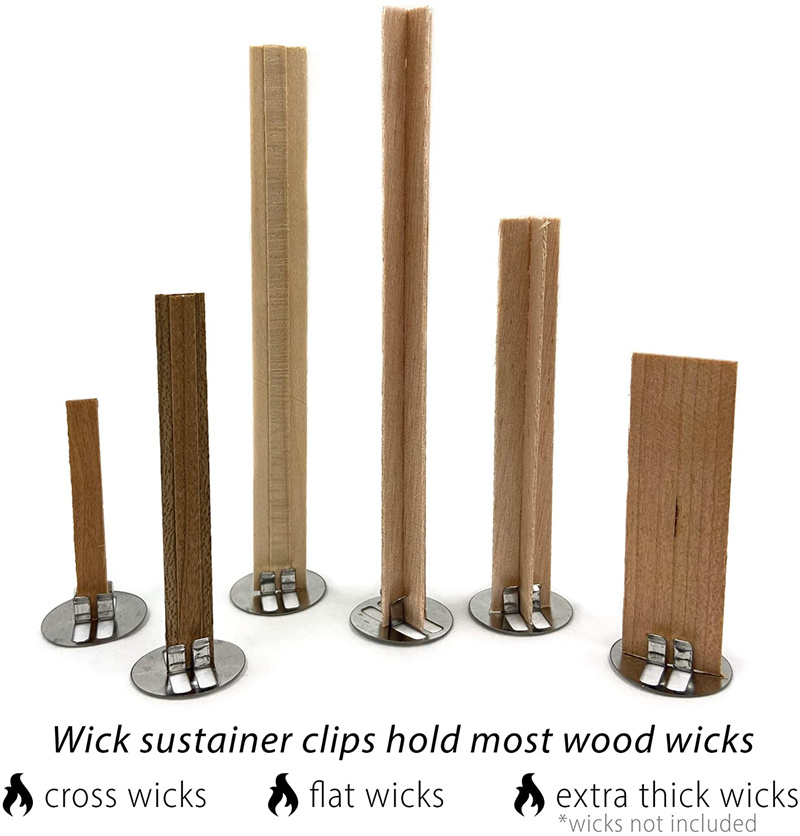 Wood Candle Wicks Base Clip fo - Wooden Wick Candle 评论和价格