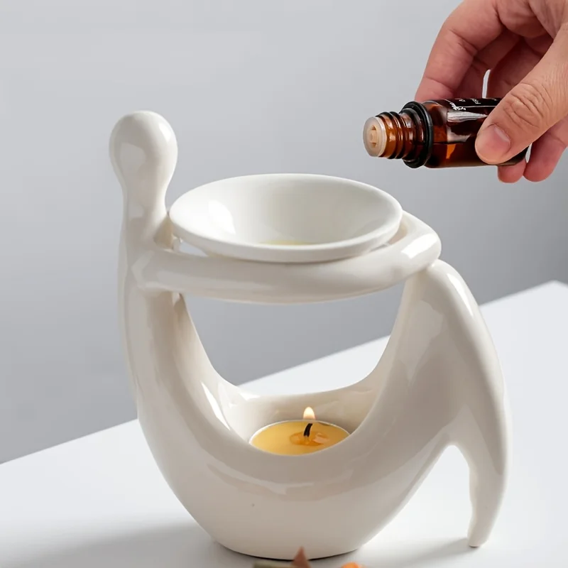Ceramic Incense Burner Burner  - Home Fragrance Oil Burner 评论和价格