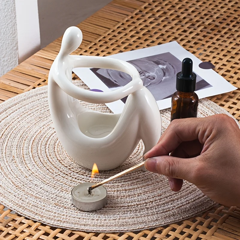 Ceramic Incense Burner Burner  - Home Fragrance Oil Burner 评论和价格