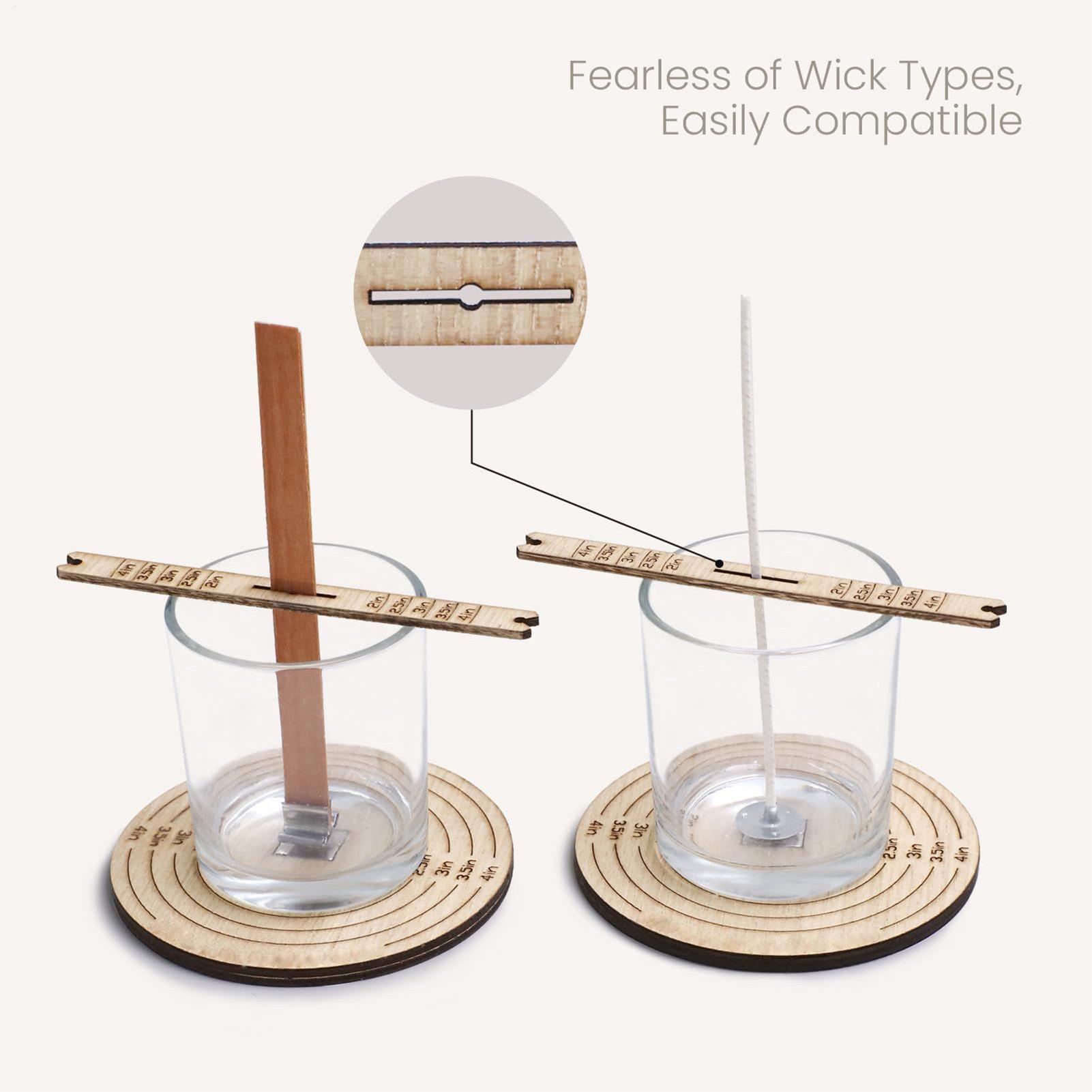 Wick Centering Tool Wick Stabi - Wooden Wick Candle 评论和价格