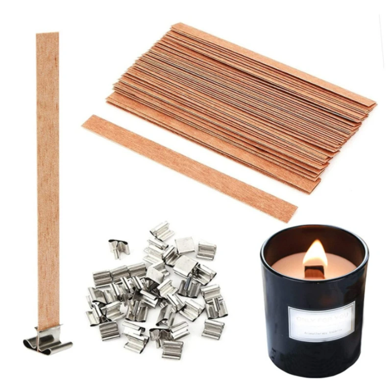 30pcs High Quality Wooden Cand - Wooden Wick Candle 评论和价格