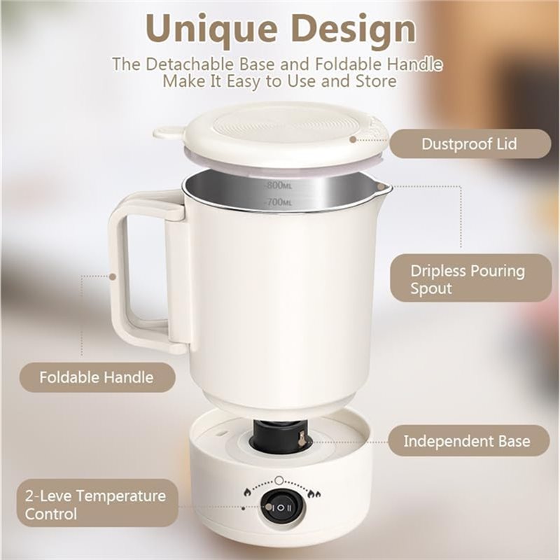 A47U Electric Wax Melting Pot  - Wooden Wick Candle 评论和价格