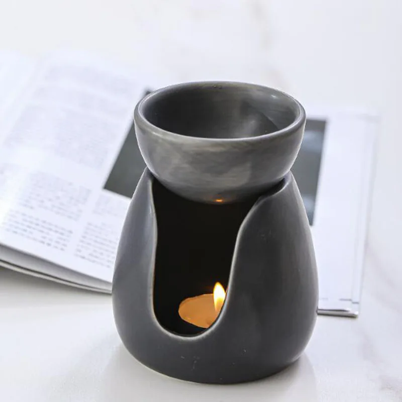 Ceramic Candle Aroma Burner Es - Home Fragrance Oil Burner 评论和价格