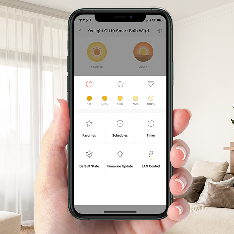 Yeelight GU10 W1 WiFi Smart LE - Yeelight Light Smart Bulb 评论和价格