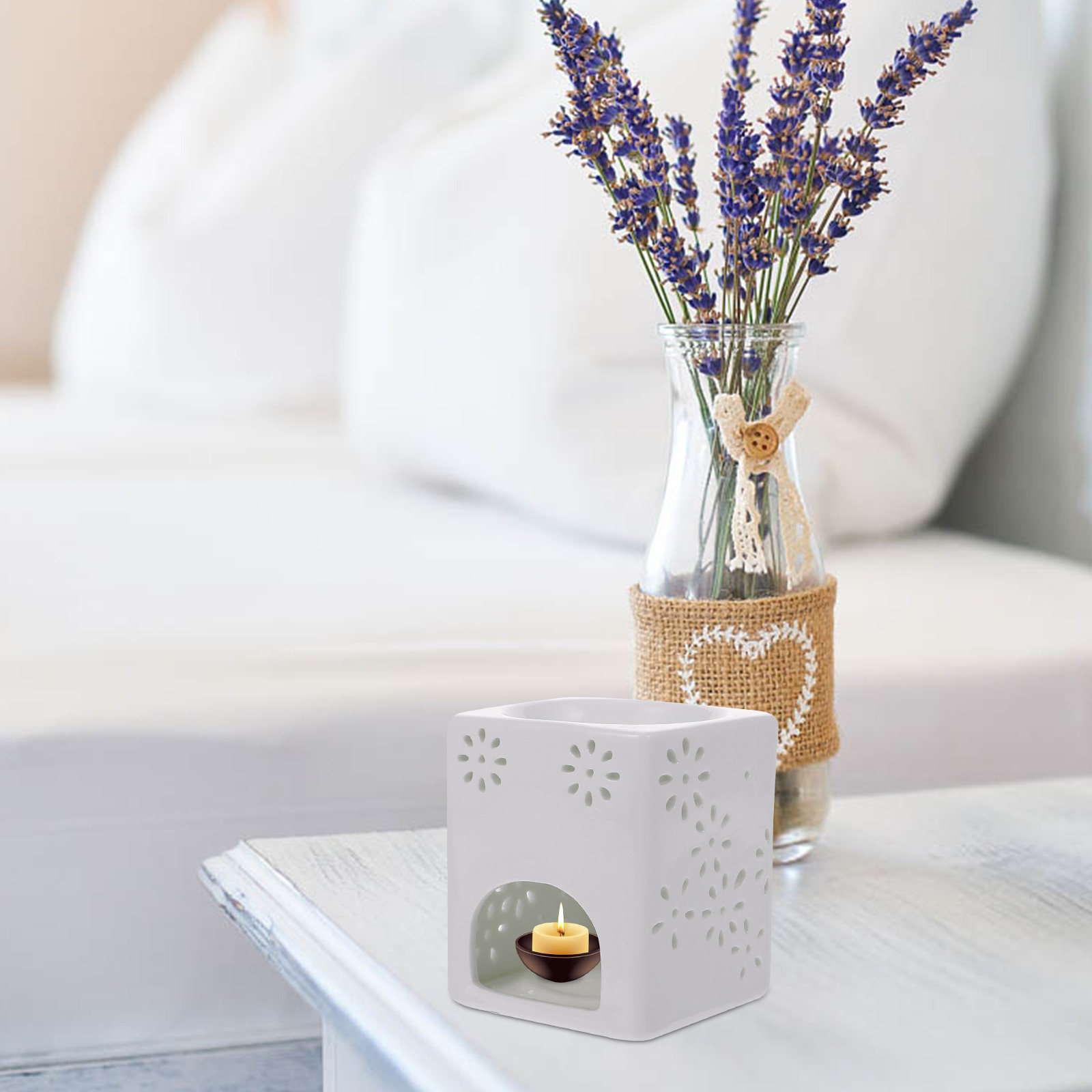 Delicate Aroma Lamp Household  - Home Fragrance Oil Burner 评论和价格