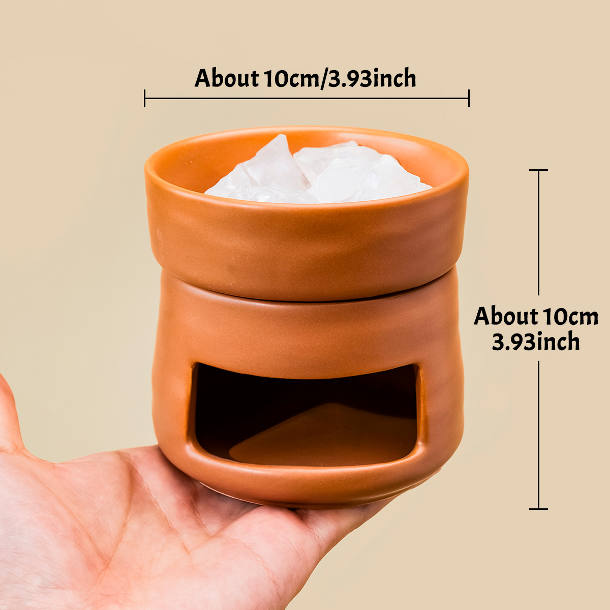 1set Natural Crystal Aroma Sto - Home Fragrance Oil Burner 评论和价格