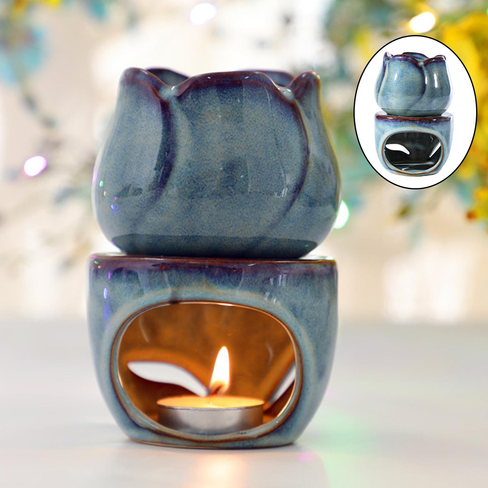 Tulip Ceramic  Aromatherapy Oi - Home Fragrance Oil Burner 评论和价格