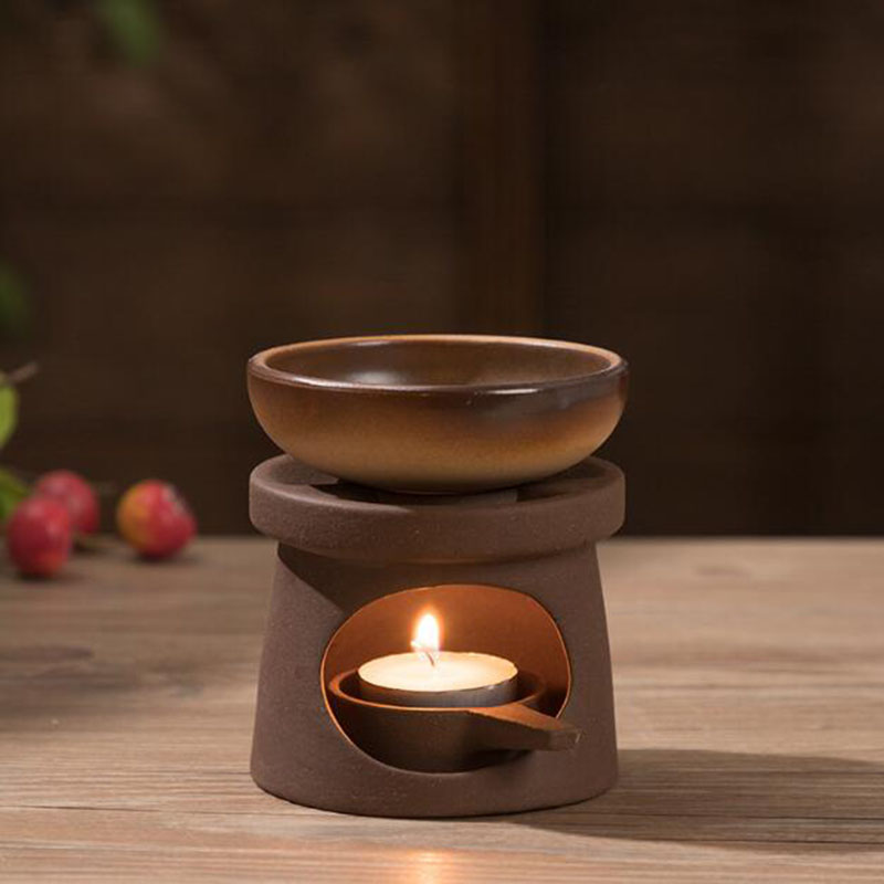 Coarse Pottery Essential Oil F - Home Fragrance Oil Burner 评论和价格