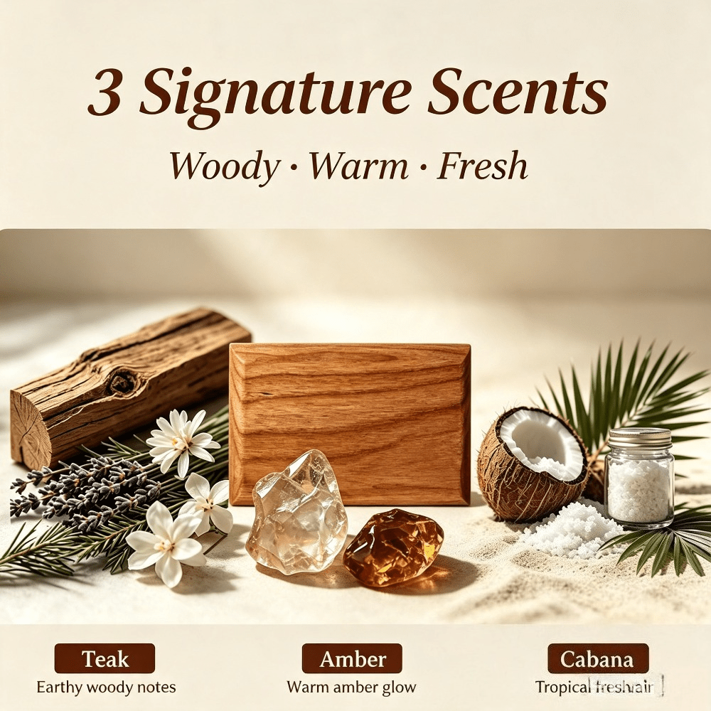 Car Air Freshener Teak Amber O - Home Fragrance Long Lasting 评论和价格